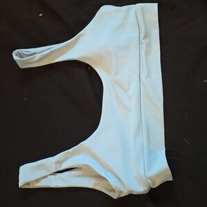 Zaful Sky Blue Crop Topswin